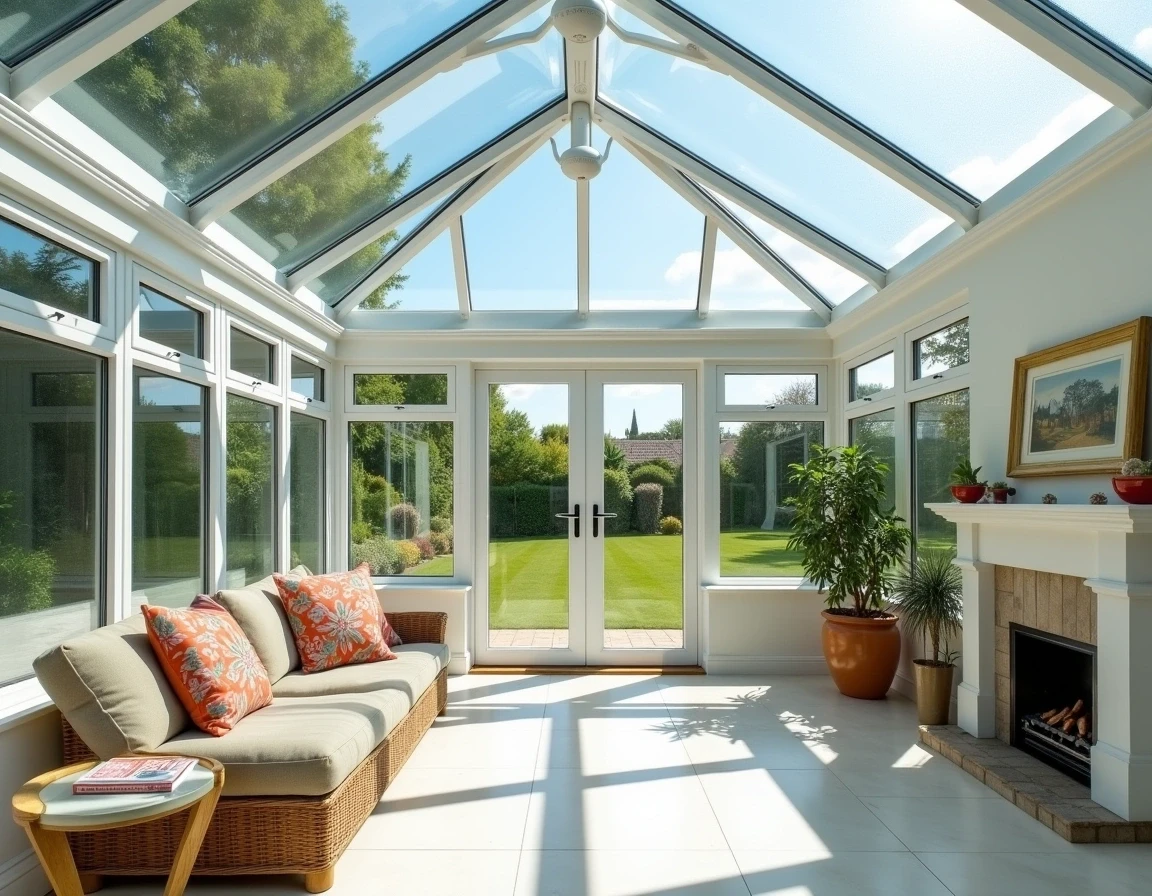 Conservatory after cleaning